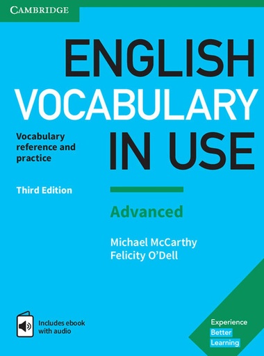 [9781316630068] ENGLISH VOCABULARY IN USE ADVANCED SBK+KEY & ENHANCED EBOOK (3RD ED)
