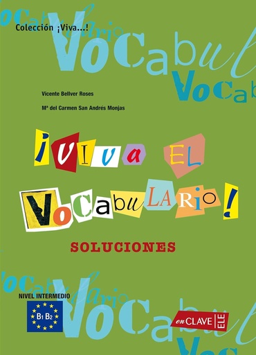 [9788496942059] VIVA EL VOCABULARIO! INTERMEDIO SOLUCIONARIO