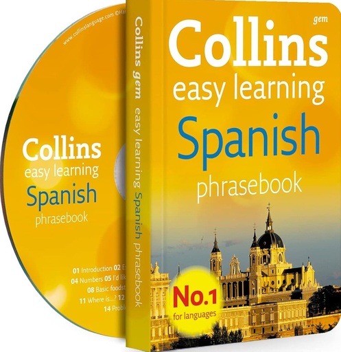 [9780007358472] COLLINS GEM SPANISH PHRASEBOOK+CD