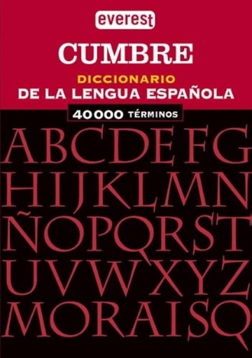 [9788424112783] DICCIONARIO DE LA LENGUA ESPANOLA (CUMBRE)