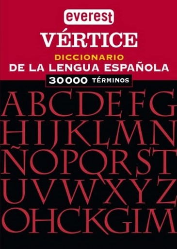 [9788424112790] DICCIONARIO EVEREST VERTICE DE LA LENGUA ESPANOLA