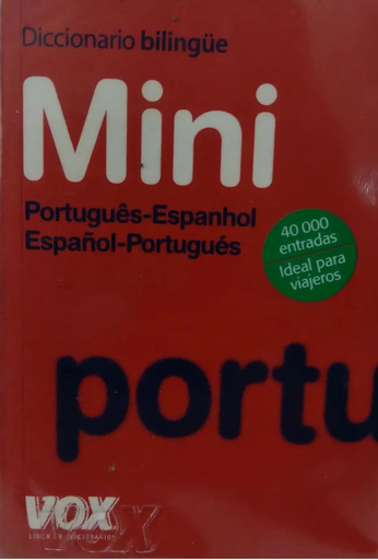 [9788471538260] DICCIONARIO MINI PORTUGUES- ESPANHOL / ESPANOL-PORTUGUES