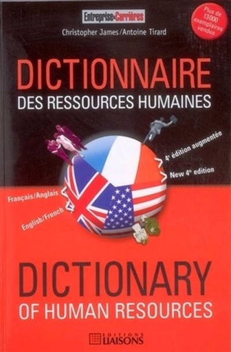 [9782878807806] DICTIONNAIRE DES RESSOURCES HUMAINES FRS/ ANG  4 ÈME EDI