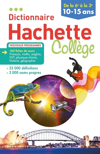 [9782013951470] DICTIONNAIRE HACHETTE COLLÈGE (6ÈME-3ÈME) 10-15ANS N.E