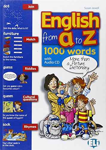 [9788853611185] ENGLISH FROM A TO Z 1000 WORDS+CD
