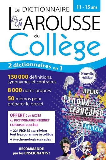 [9782036029958] LAROUSSE DICTIONNAIRE DU COLLÈGE (11-15 ANS) N.E