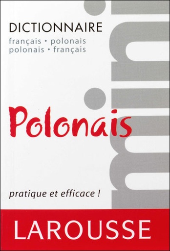 [9782035402486] MINI DICTIONNAIRE FRANÇAIS-POLONAIS/ POLONAIS-FRANÇAIS