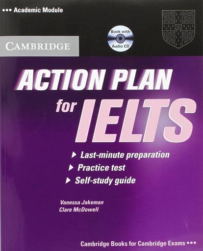 [9780521615273] ACTION PLAN FOR IELTS ACADEMIC MODULE SELF-STUDY+CD