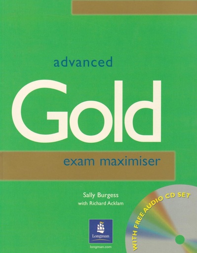 [0582338018] ADVANCED GOLD EXAM MAXIMISER NO KEY