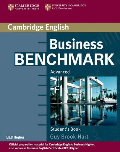 [9780521672955] BUSINESS BENCHMARK ADVANCED SBK (BEC HIGHER ED)