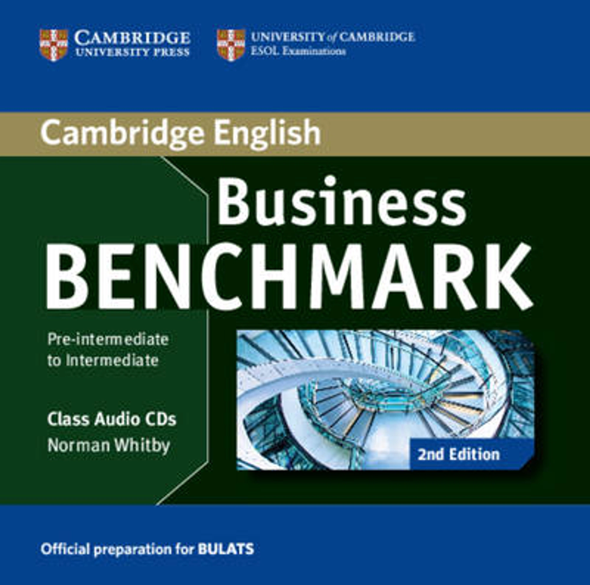[9781107644816] BUSINESS BENCHMARK PRE-INTERM/INTERM AUDIO CDS (2) (BULATS 2ND ED)