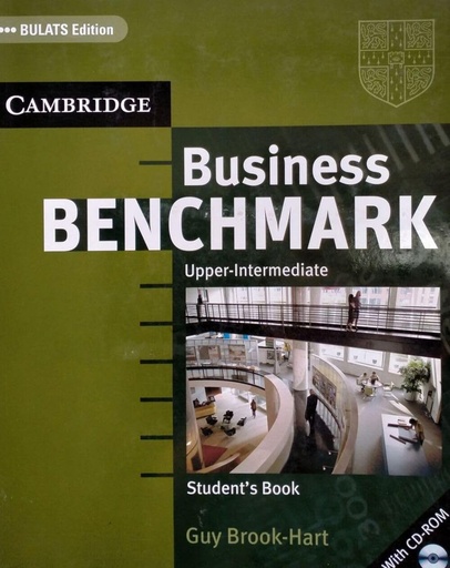[9780521672894] BUSINESS BENCHMARK UPPER-INTERM SBK+CD-ROM (BULATS ED)