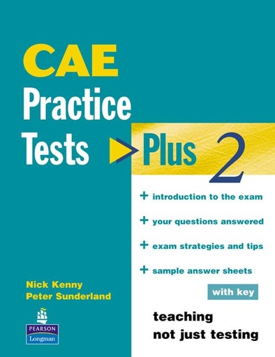 [9780582337985] CAE PRACTICE TESTS PLUS 2 +KEY