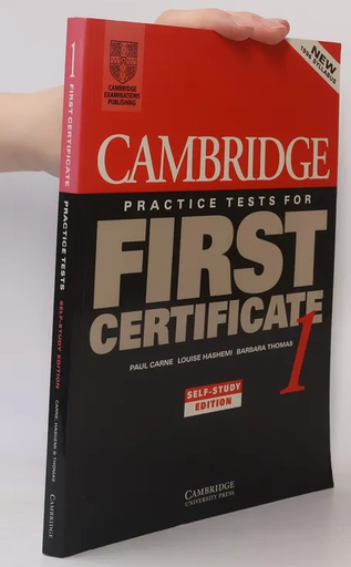 [0521498961] CAMBRIDGE FIRST CERTIFICATE IN ENGLISH 1 SELF-STUDY SBK