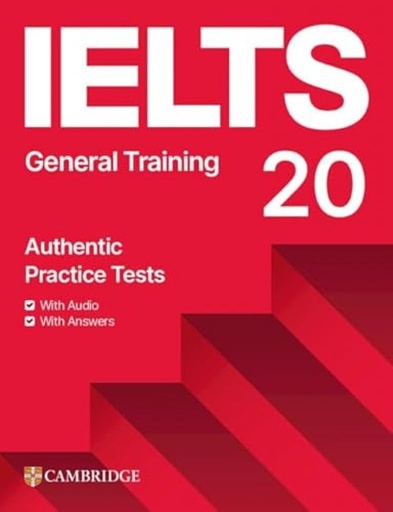 [9781009814911] CAMBRIDGE IELTS 20 GENERAL TRAINING SBK+KEY & DIGITAL PACK