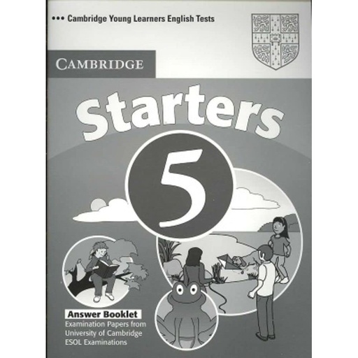[9780521693257] CAMBRIDGE YOUNG LEARNERS ENGLISH TESTS STARTERS 5 ANSWER BOOKLET