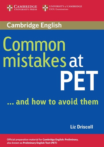 [9780521606844] COMMON MISTAKES AT PET
