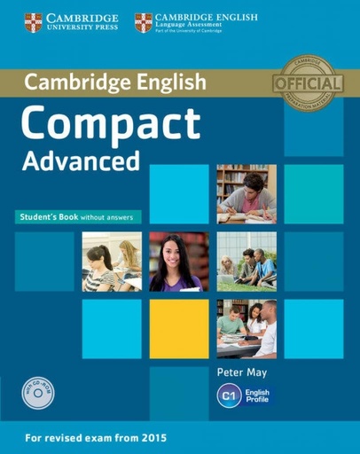 [9781107418080] COMPACT ADVANCED SBK (NO KEY)+CD-ROM