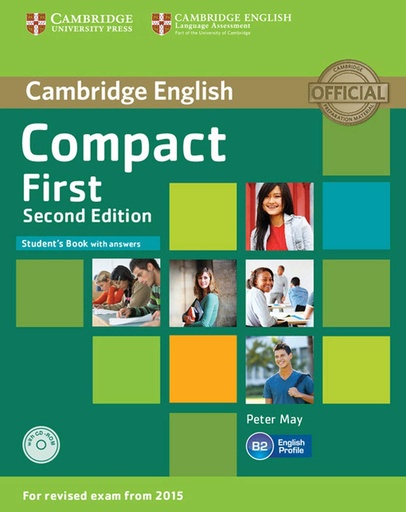 [9781107428447] COMPACT FIRST SBK+KEY & CD-ROM (2ND ED)