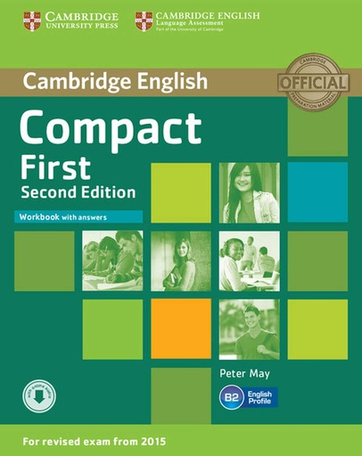 [9781107428560] COMPACT FIRST WBK+KEY & AUDIO DOWNLOAD (2ND ED)