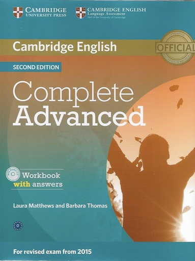[9781107675179] COMPLETE ADVANCED WBK+KEY & CD (2ND ED)