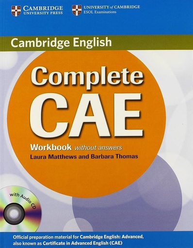 [9780521698481] COMPLETE CAE WBK+CD (NO KEY)