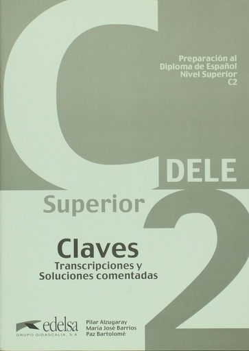 [9788477113409] DELE SUPERIOR C2 CLAVE