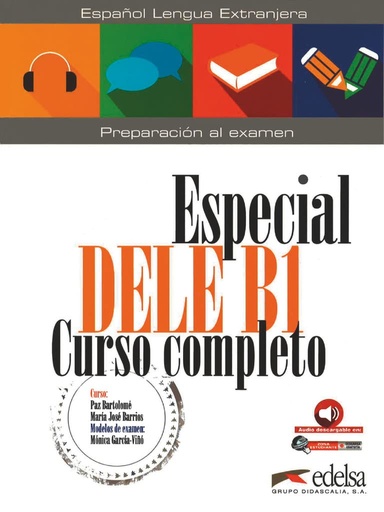 [9788490816868] ESPECIAL DELE B1 CURSO COMPLETO+AUDIO DESCARGABLE