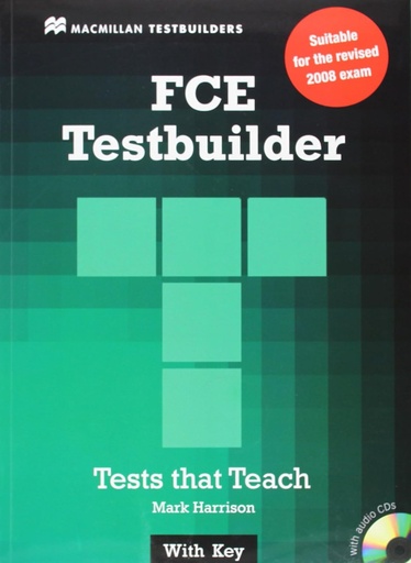 [9780230727892] FIRST CERTIFICATE TESTBUILDER WITH KEY + CD