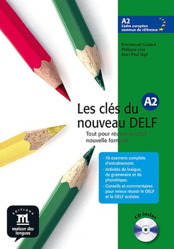 [9788484433538] LES CLES DU NOUVEAU DELF A2 LIVRE DE L'ELÈVE+CD