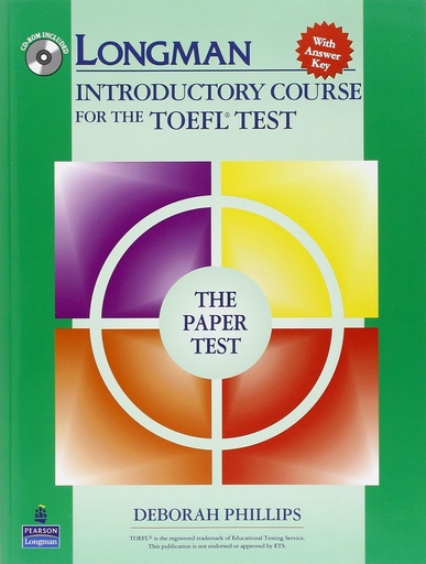 [013184718X] LONGMAN INTRO COURSE FOR TOEFL SBK+KEY (PAPER TEST)