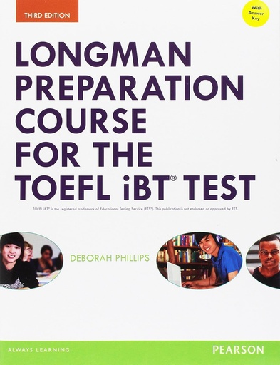 [9780133248128] LONGMAN PREPARATION COURSE FOR THE TOEFL TEST IBT+MYENGLISHLAB, ONLINE ACCESS TO MP3 FILES & ONLINE ANSWER KEY (3RD ED)