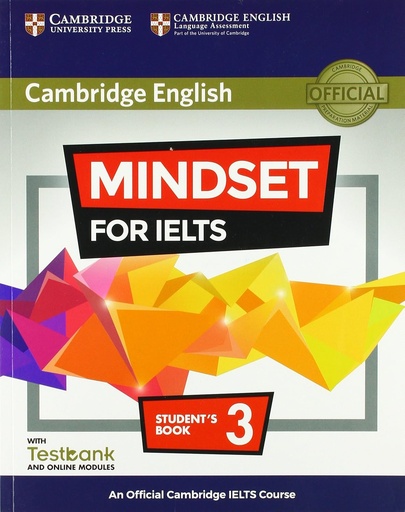 [9781316649268] MINDSET FOR IELTS 3 SBK+ONLINE MODULES & TESTBANK