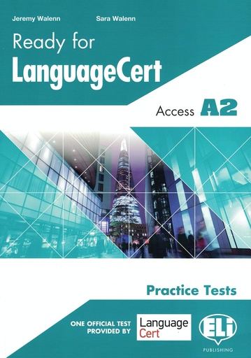 [9788853626714] READY FOR LANGUAGECERT ACCESS A2 PRACTICE TESTS SBK+CD