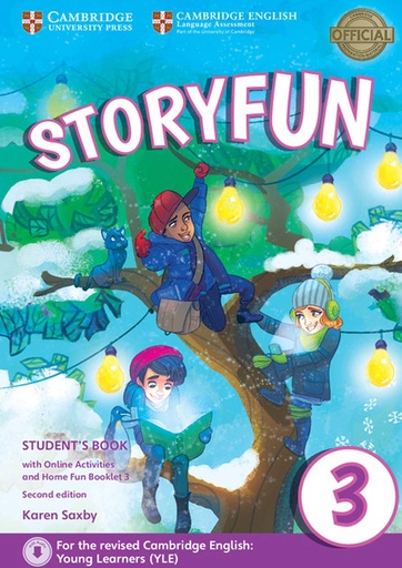 [9781316617151] STORYFUN 3 FOR A1 (MOVERS 1) SBK+AUDIO DOWNLOAD, ONLINE ACTIVITIES & HOME FUN BOOKLET (2ND ED 2018 EXAM)