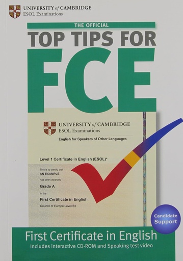 [9781906438760] THE OFFICIAL TOP TIPS FOR FCE+CD-ROM (2ND ED)