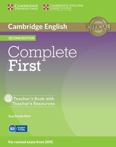 [9781107643949] COMPLETE FIRST TBK+TEACHER'S RESOURCES CD-ROM (2ND ED)