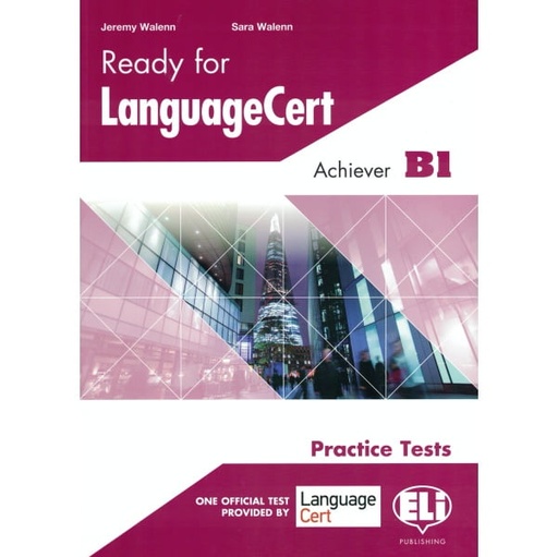 [9788853626707] READY FOR LANGUAGECERT ACCESS B1 PRACTICE TESTS TBK