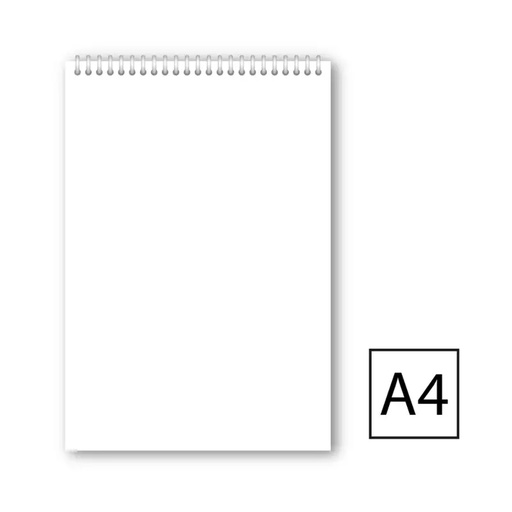 [1324000512011] BLOC STENO SPIRALE 21*27 O'NEIL 140P 80GR BLANC UNI CR