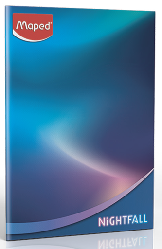 [6111250481625] CAHIER PIQUE 192P 24*32 SEYES MAPED 72G