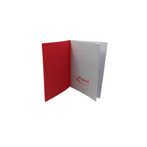 [6111250483667] CAHIER PIQUE 96P SEYES 72G 21*29.7 COUVERT PP MAPED