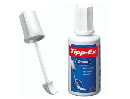 [3086126100326] BLANCO 1 FLACON TIPP-EX RAPID 20ML BIC