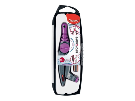 [3154141926112] COMPAS CRAYON STOP &  SAFE BAGUE MAPED
