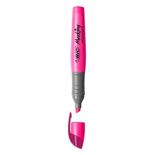 [3086123247208] FLUORESCENT BIC HIGHLIGHTER XL ROSE