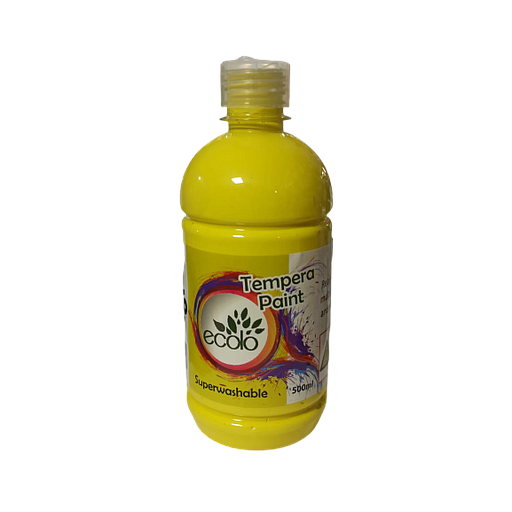 [6925828210506] GOUACHE BOUTEILLE DE 500 ML JAUNE ECOLO