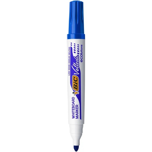 [3086129999620] MARQUEUR EFFAÇABLE BIC VELLEDA G.P BLEU