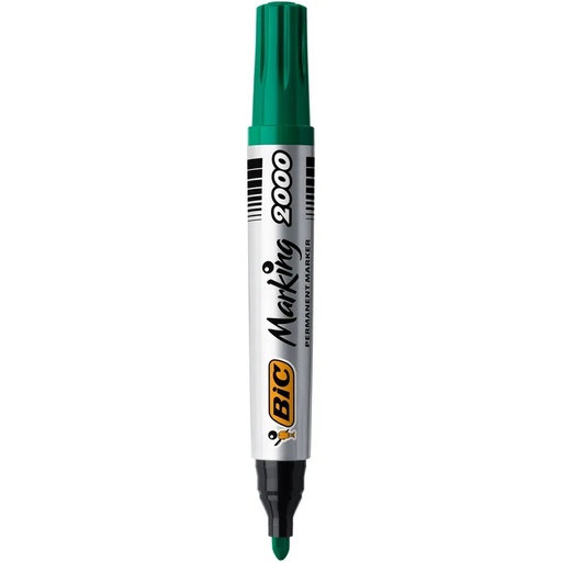 [3086129999729] MARQUEUR PERMANENT BIC MARKING 2000 VERT