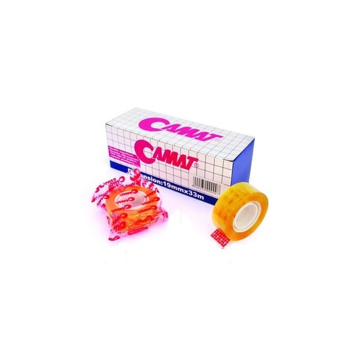 [0110130041] SCOTCH CRYSTAL TAPE 18*25 DIFFERENTS COULEURS