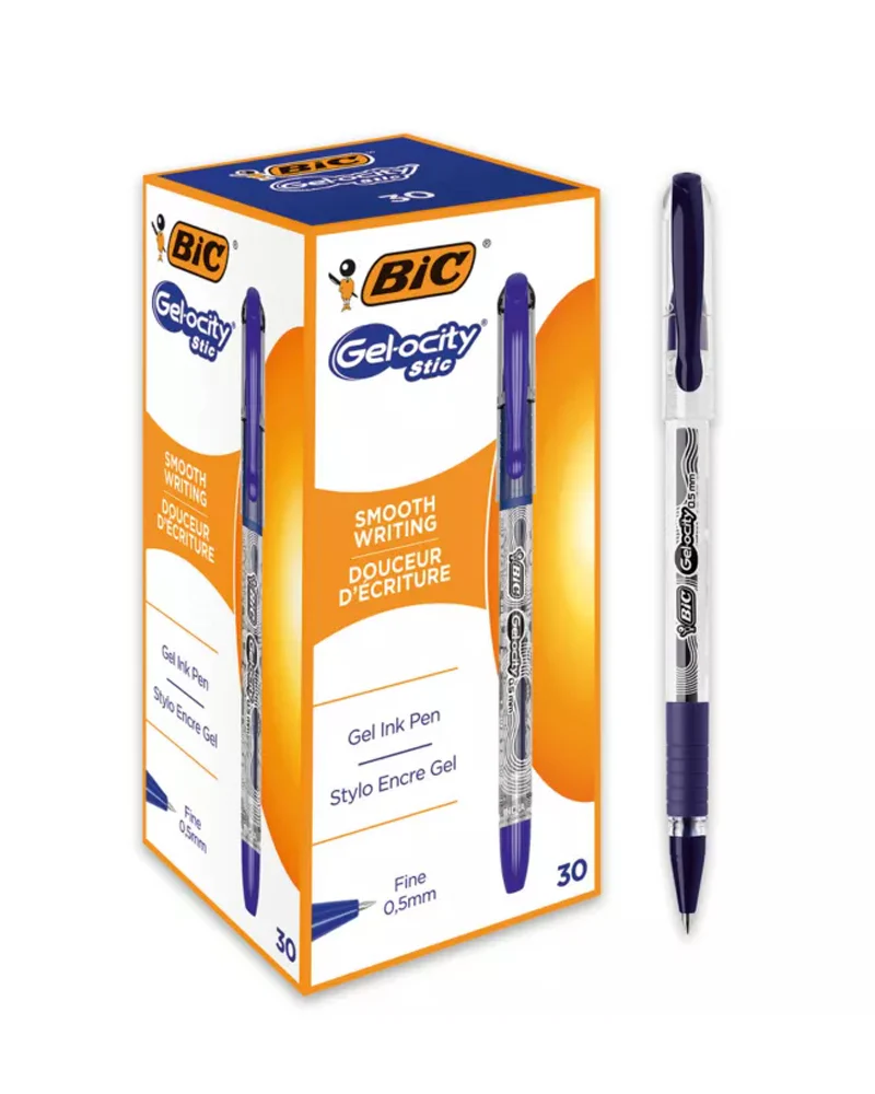 [3086123546349] STYLO GEL BOLIGRAFO OCITY STIC BLEU BIC
