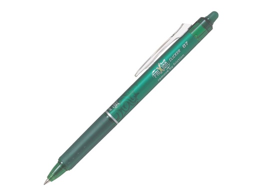 [4902505417528] STYLO PILOT FRIXION CLICKER 07 VERT